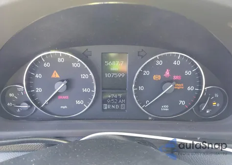 2007 Mercedes-Benz C 230 Sport from USA, damaged, VIN WDBRF52H77F872428